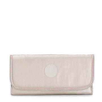 Kipling Money Land Metallic Snap Pung Beige | DK 1787TC